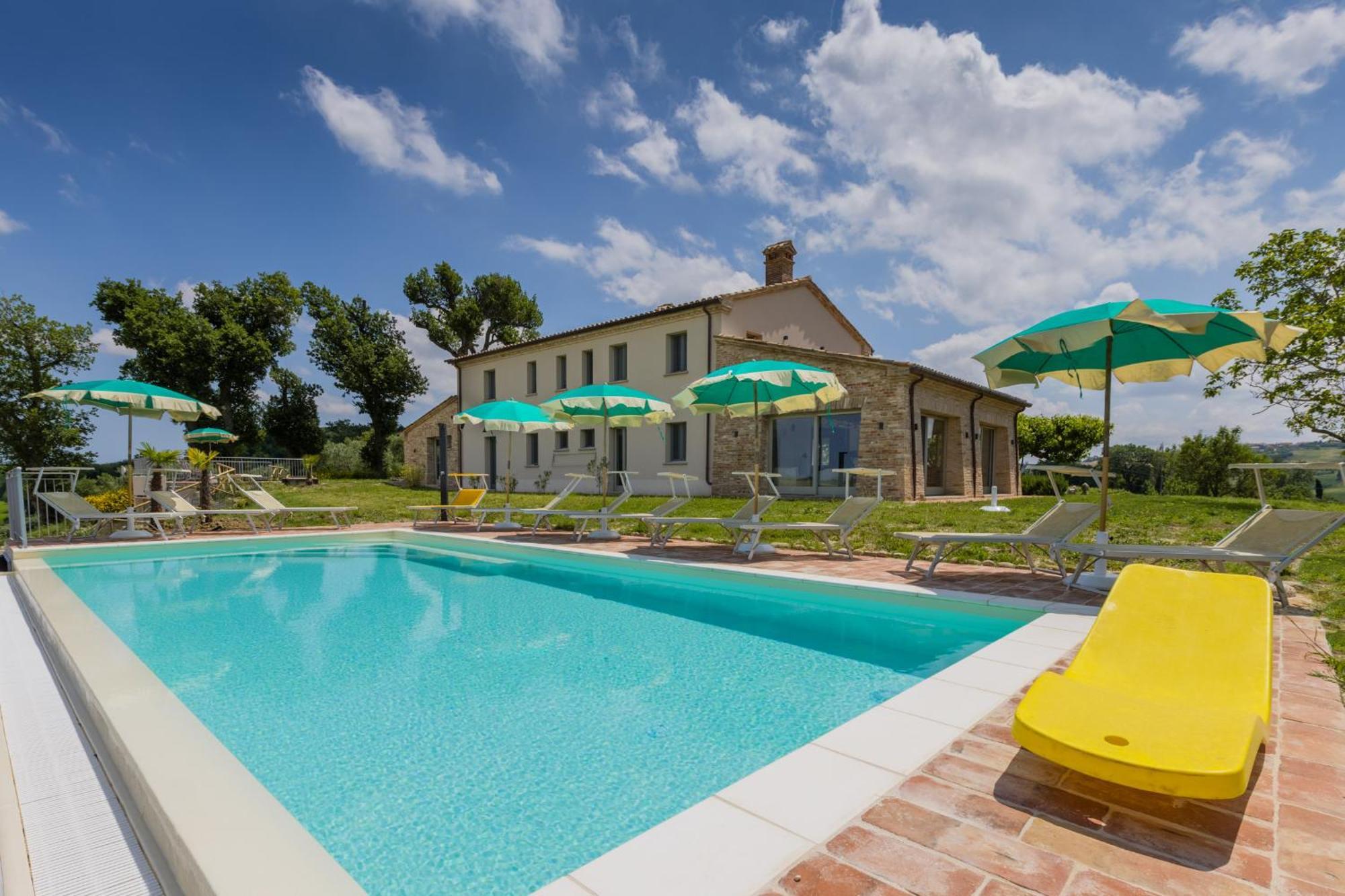 Villa Michela Barchi Ngoại thất bức ảnh